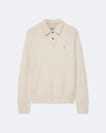 Statten Long Sleeve Ramskull Polo Jumper