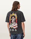 Roque Short Sleeve Oversized Crew Neck T-Shirt