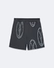 Stamped jersey sweatshorts