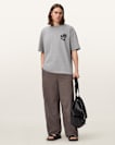 Orlando Logo Print Oversized T-Shirt