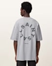 Tierra Oversized Crew Neck Logo T-Shirt