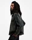 Hopper Suede Trucker Jacket
