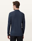 Mode Merino Long Sleeve Ramskull Polo Shirt