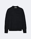 Beton Merino Wool Knitted Polo Shirt