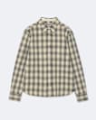 Regular-fit printed check shirt