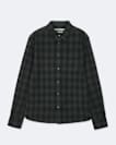 Regular-fit printed check shirt