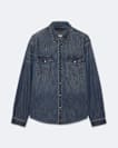 Denim Western shirt