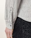 Gleason Press Stud Ramskull Denim Shirt