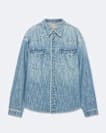 Denim Western shirt