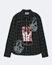 Long sleeve pattern check shirt