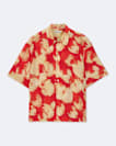 Tulip Oversized Viscose Floral Shirt