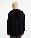 Raven Zip Up Ramskull Hoodie