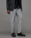 Buller Wool Blend Cropped Slim Trousers