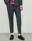 Berto Cropped Relaxed Fit Trousers