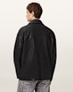 Bradwell Boxy Leather Coat