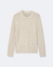 Crew-neck ribbed jumper