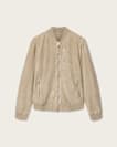 Kemble Suede Bomber Jacket