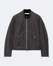 Kirk Waxed Cotton Racer Jacket