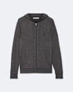 Mode Merino Wool Zip-Up Hoodie