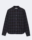 Regular-fit check cotton shirt