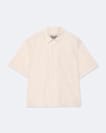 Oversized cotton poplin shirt