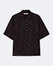 Leo Oversized Viscose Leopard Print Shirt