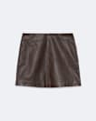 Renai Leather Mini Skirt