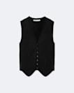 Cruz Ribbed Knitted Waistcoat