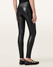 Cora High-Rise Faux Leggings