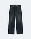 Tinted Dark Indigo Nico Low-Rise Wide-Leg Jeans