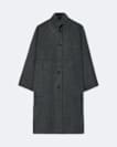 Effie Wool-Blend Cocoon Coat