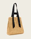 Lullah Woven Straw Tote Bag