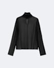 Kumi high-neck 100% silk top