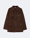 Roiya Suede Hunting Jacket