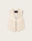 Arla Lea Leather Waistcoat
