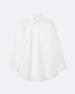 Oversized cotton poplin shirt