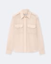 Sheer military shirt