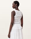 Marion Shirred Sleeveless Top