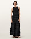 Marion Shirred Sleeveless Top