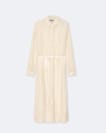 Yurra cupro tied shirt dress