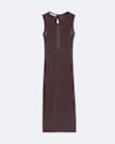 Sleeveless bodycon midi dress