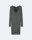 Lilla Cowl-Neck Bodycon Midi Dress