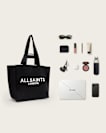 Izzy Large Logo Knitted Tote Bag