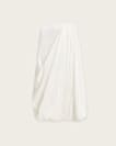 Nia Draped Midi Skirt