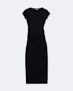 Katarina Boat-Neck Slim-Fit Maxi Dress
