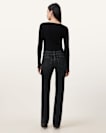 Hollis Slim Denim Bootcut Jeans