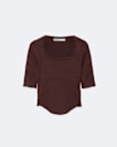 Cruz Hally Ribbed Top