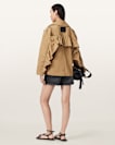Connie Relaxed Fit Double Breasted Trench Coat