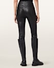 Cora Leather Stretch Leggings