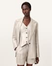 Averie Relaxed Fit Linen Blazer
